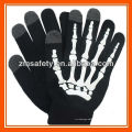 Skeleton Message Texting Touch Gants mobiles